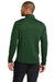 Nike CN9492 Mens Therma-Fit Moisture Wicking Fleece 1/4 Zip Sweatshirt Team Dark Green Model Back