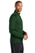 Nike CN9492 Mens Therma-Fit Moisture Wicking Fleece 1/4 Zip Sweatshirt Team Dark Green Model Side