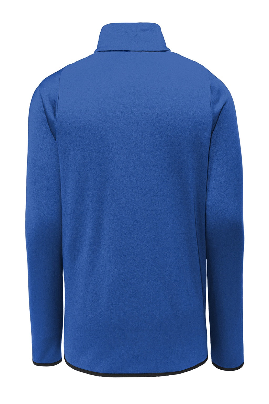 Nike CN9492 Mens Therma-Fit Moisture Wicking Fleece 1/4 Zip Sweatshirt Team Royal Blue Flat Back