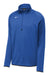 Nike CN9492 Mens Therma-Fit Moisture Wicking Fleece 1/4 Zip Sweatshirt Team Royal Blue Flat Front