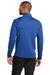 Nike CN9492 Mens Therma-Fit Moisture Wicking Fleece 1/4 Zip Sweatshirt Team Royal Blue Model Back