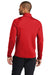 Nike CN9492 Mens Therma-Fit Moisture Wicking Fleece 1/4 Zip Sweatshirt Team Scarlet Red Model Back