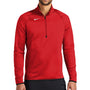 Nike Mens Therma-Fit Moisture Wicking Fleece 1/4 Zip Sweatshirt - Team Scarlet Red