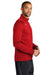 Nike CN9492 Mens Therma-Fit Moisture Wicking Fleece 1/4 Zip Sweatshirt Team Scarlet Red Model Side