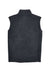 Core 365 88191/88191T Mens Journey Pill Resistant Fleece Full Zip Vest Heather Charcoal Grey Flat Back