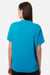 Core 365 CE108W Womens Nova Performance Pique Short Sleeve Polo Shirt Electric Blue Model Back