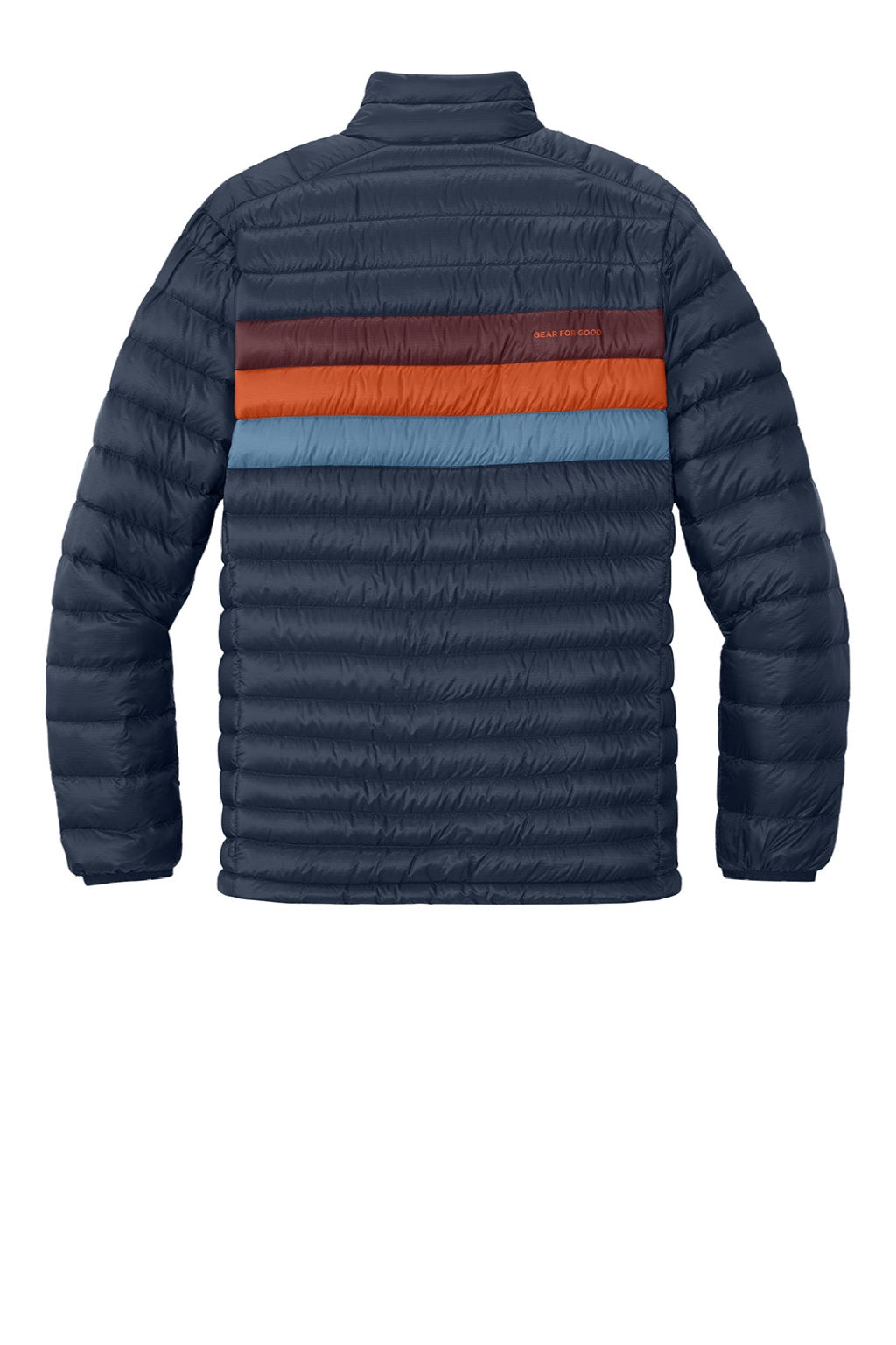 Cotopaxi COTOM1687 Mens Fuego Full Zip Down Jacket Maritime Blue/Mulberry Flat Back