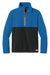 Cotopaxi COTOM1691 Mens Amado 1/4 Zip Fleece Sweatshirt Atlantic Blue/Black Flat Front