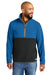 Cotopaxi COTOM1691 Mens Amado 1/4 Zip Fleece Sweatshirt Atlantic Blue/Black Model Front