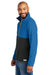 Cotopaxi COTOM1691 Mens Amado 1/4 Zip Fleece Sweatshirt Atlantic Blue/Black Model Side