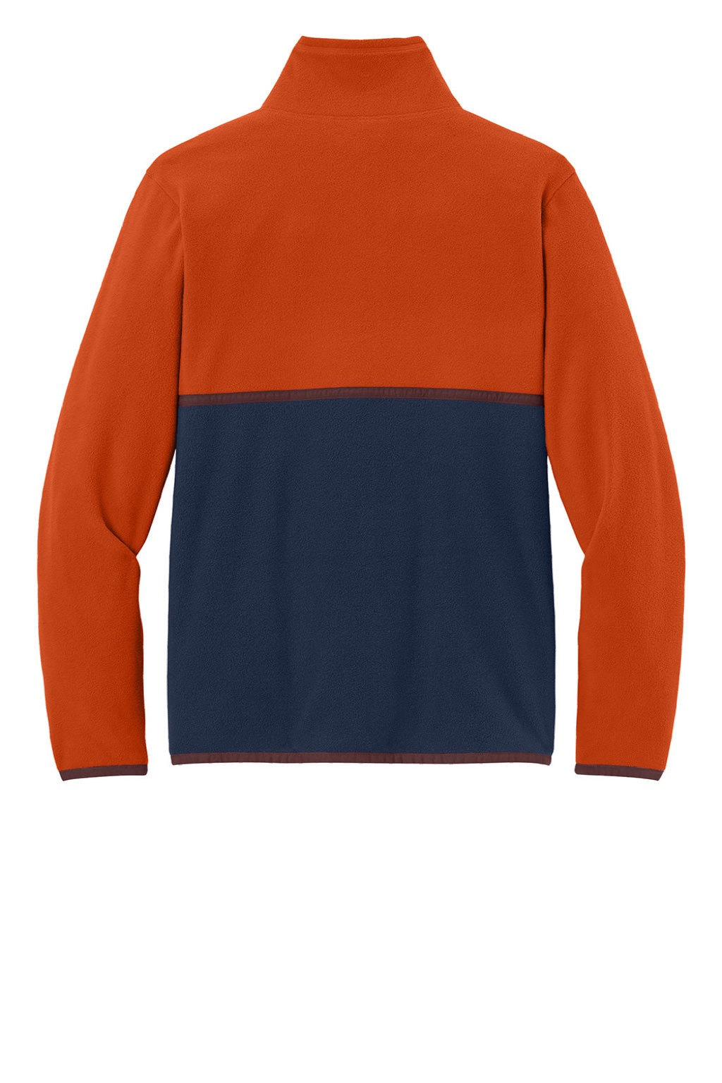 Cotopaxi COTOM1691 Mens Amado 1/4 Zip Fleece Sweatshirt Canyon/Maritime Blue Flat Back