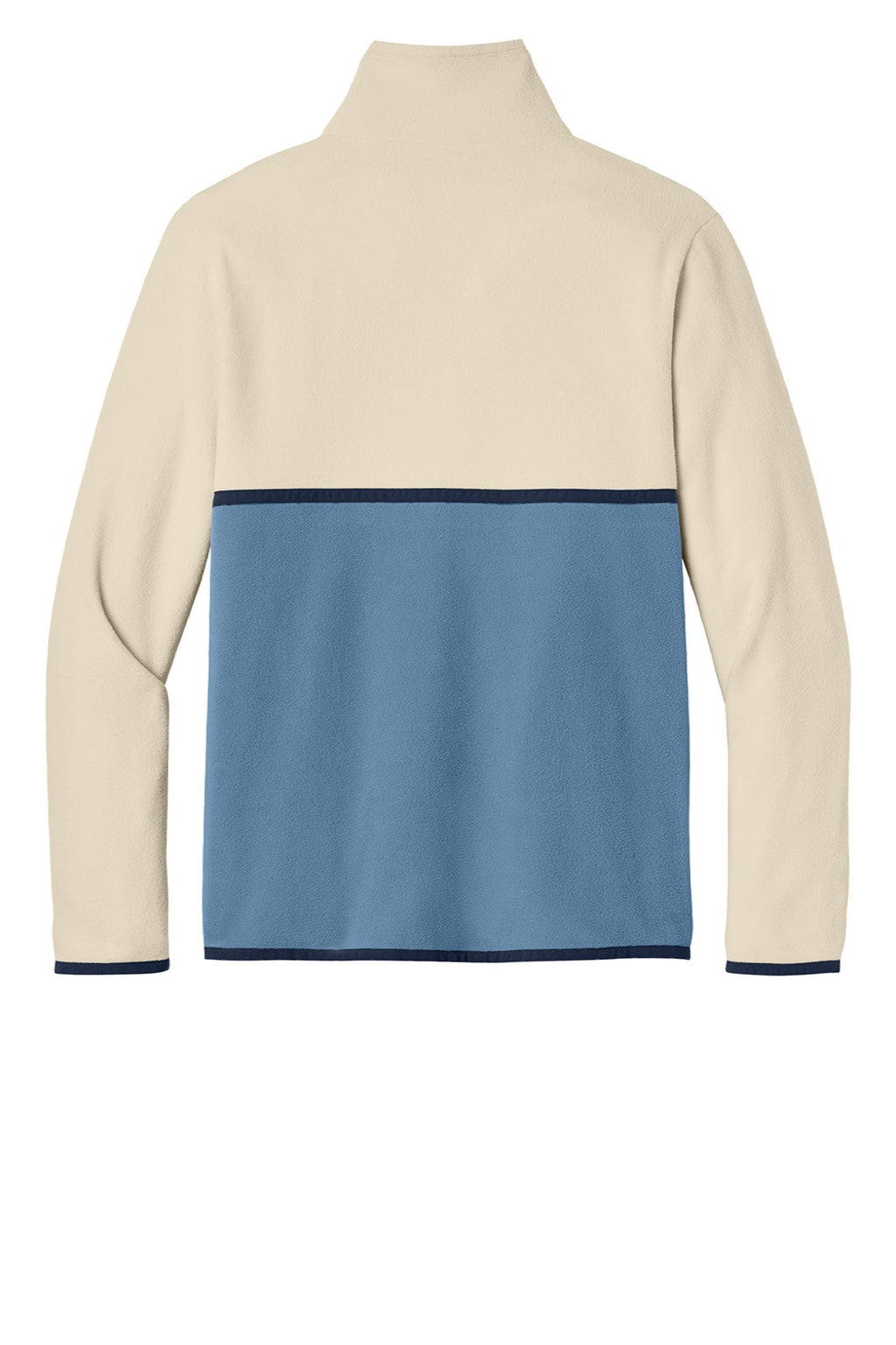 Cotopaxi COTOM1691 Mens Amado 1/4 Zip Fleece Sweatshirt Cream/Fjord Flat Back