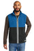 Cotopaxi COTOM1693 Mens Amado Fleece Full Zip Vest Atlantic Blue/Black Model Front