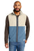 Cotopaxi COTOM1693 Mens Amado Fleece Full Zip Vest Cream/Fjord Model Front