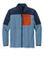 Cotopaxi COTOM1695 Mens Abrazo Full Zip Fleece Jacket Maritime Blue/Fjord Flat Front