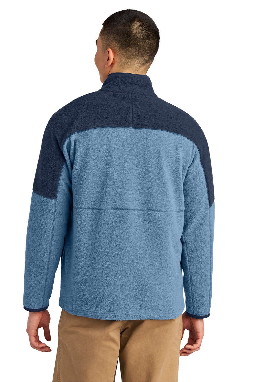 Cotopaxi COTOM1695 Mens Abrazo Full Zip Fleece Jacket Maritime Blue/Fjord Model Back