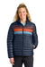 Cotopaxi COTOW1688 Womens Fuego Full Zip Down Jacket Maritime Blue/Mulberry Model Front
