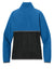 Cotopaxi COTOW1692 Womens Amado 1/4 Zip Fleece Sweatshirt Atlantic Blue/Black Flat Back