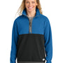 Cotopaxi Womens Amado 1/4 Zip Fleece Sweatshirt - Atlantic Blue/Black - COMING SOON