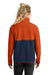 Cotopaxi COTOW1692 Womens Amado 1/4 Zip Fleece Sweatshirt Canyon/Maritime Blue Model Back