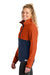 Cotopaxi COTOW1692 Womens Amado 1/4 Zip Fleece Sweatshirt Canyon/Maritime Blue Model Side