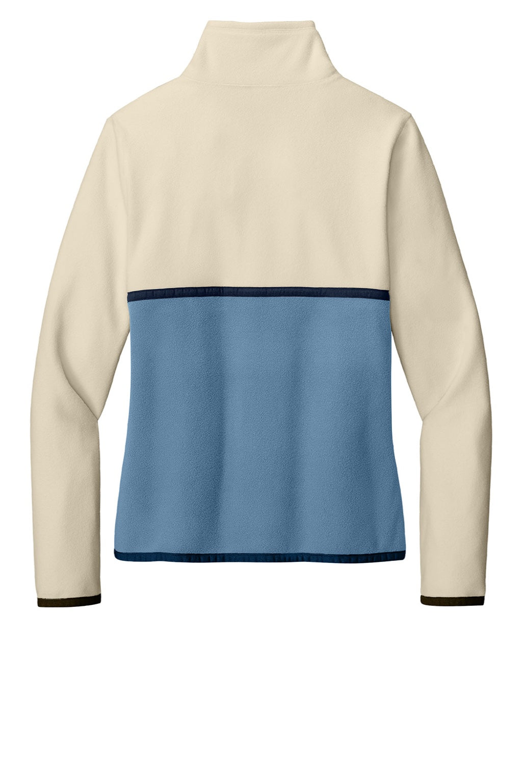 Cotopaxi COTOW1692 Womens Amado 1/4 Zip Fleece Sweatshirt Cream/Fjord Flat Back