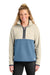 Cotopaxi COTOW1692 Womens Amado 1/4 Zip Fleece Sweatshirt Cream/Fjord Model Front