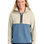 Cotopaxi Womens Amado 1/4 Zip Fleece Sweatshirt - Cream/Fjord - COMING SOON