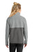 Cotopaxi COTOW1692 Womens Amado 1/4 Zip Fleece Sweatshirt Smoke Grey/Cinder Grey Model Back