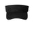 Port & Company Hats CP45 Mens Fashion Adjustable Visor Black Flat Front