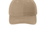Port & Company Hats Mens Brushed Twill Adjustable Hat - Khaki Brown