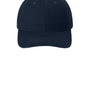 Port & Company Hats Mens Brushed Twill Adjustable Hat - Navy Blue