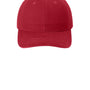 Port & Company Hats Mens Brushed Twill Adjustable Hat - Red