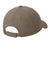 Port & Company Hats CP78 Mens Adjustable Hat Khaki Flat Back