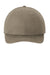 Port & Company Hats CP78 Mens Adjustable Hat Khaki Flat Front