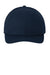 Port & Company Hats CP78 Mens Adjustable Hat Navy Blue Flat Front