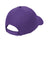 Port & Company Hats CP80 Mens Twill Adjustable Hat Purple Flat Back