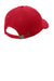Port & Company Hats CP82 Mens Adjustable Hat Red Flat Back