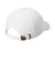 Port & Company Hats CP82 Mens Adjustable Hat White Flat Back