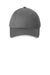 Port & Company Hats CP85 Mens Sandwich Bill Adjustable Hat Charcoal Grey/White Flat Front