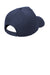 Port & Company Hats CP86 Mens Twill Adjustable Hat Navy Blue Flat Back
