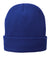 Port & Company Hats CP90L Unisex Fleece Lined Knit Beanie Athletic Royal Blue Flat Front