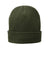 Port & Company Hats CP90L Unisex Fleece Lined Knit Beanie Olive Drab Green Flat Front