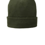 Port & Company Hats Unisex Fleece Lined Knit Beanie - Olive Drab Green
