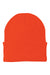 Port & Company Hats CP90 Unisex Knit Beanie Athletic Orange Flat Front