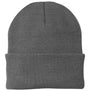 Port & Company Hats Unisex Knit Beanie - Athletic Oxford Grey