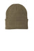 Port & Company Hats CP90 Unisex Knit Beanie Coyote Brown  Flat Front