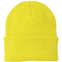 Port & Company Hats Unisex Knit Beanie - Neon Yellow
