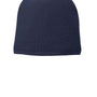 Port & Company Hats Unisex Fleece Lined Beanie - Navy Blue