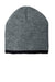Port & Company Hats CP91 Unisex Beanie Athletic Oxford Grey/Black Flat Front